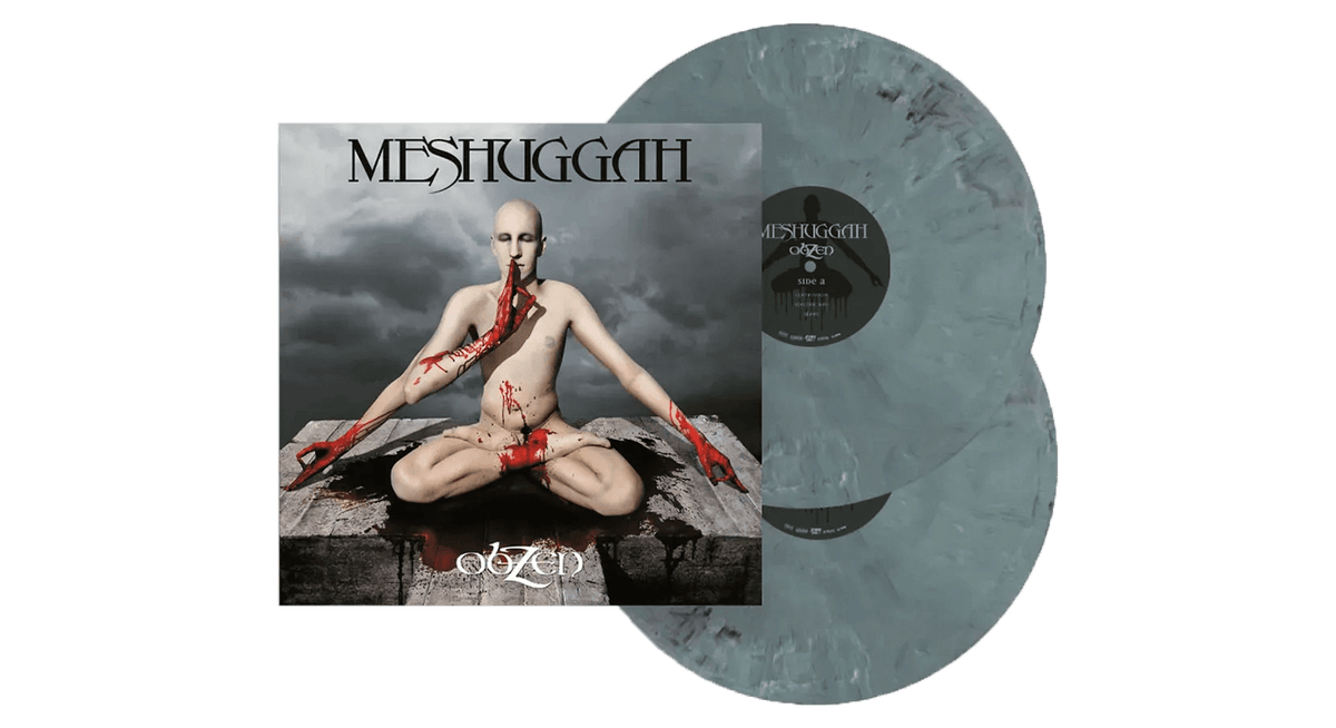 Vinyl - Meshuggah : ObZen (White/Blue/Black Splatter Vinyl) - The Record Hub