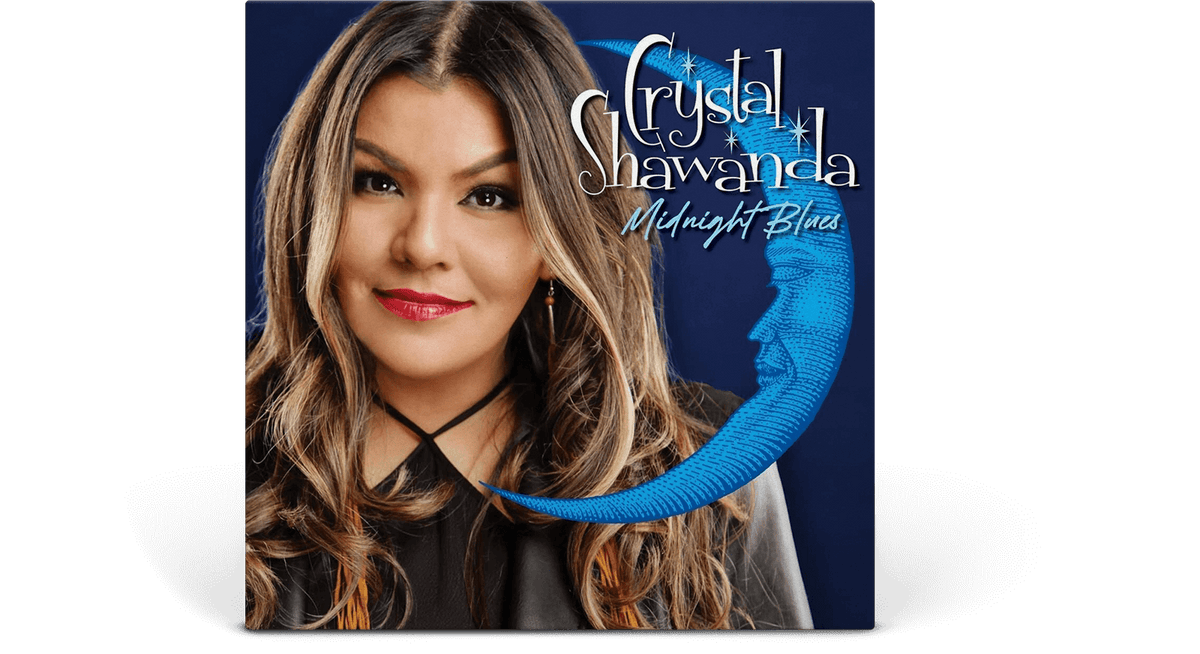 Vinyl - Crystal Shawanda : Midnight Blues (180g Translucent Blue Vinyl) - The Record Hub