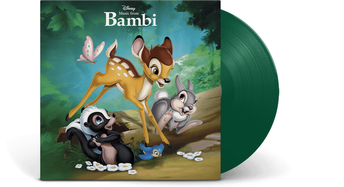 Vinyl - Various Artists : Music from Bambi (80th Anniversary Green Vinyl) - The Record Hub