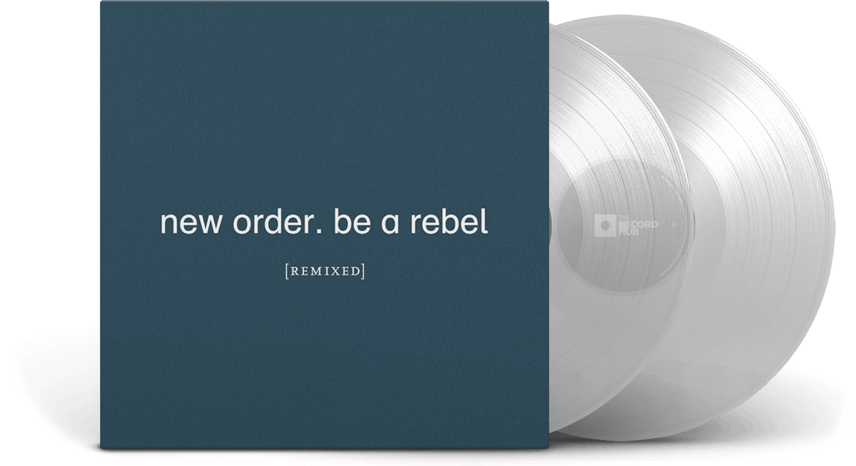 Vinyl - New Order : Be a Rebel Remixed (Ltd Clear Vinyl) - The Record Hub