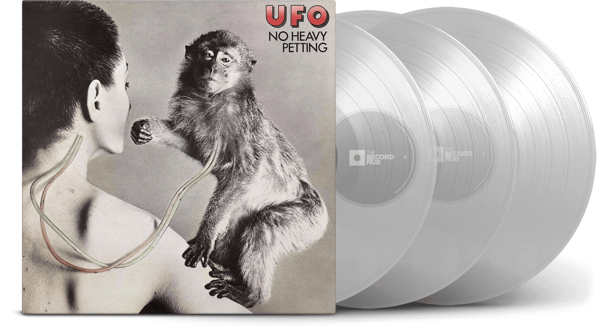 Vinyl - UFO : No Heavy Petting (2023 Remaster - Deluxe 3LP Clear Vinyl) - The Record Hub