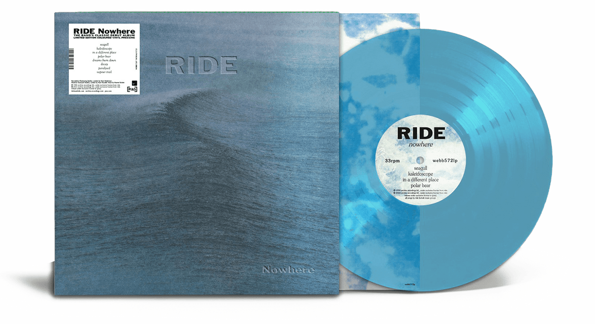 Vinyl - Ride : Nowhere (Clear Curacao Vinyl) - The Record Hub