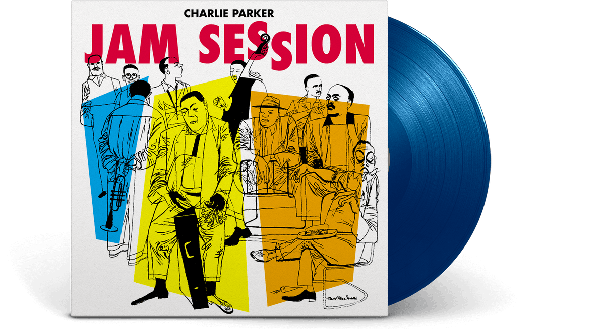 Vinyl - Charlie Parker : Jam Session (180g Blue Vinyl) - The Record Hub