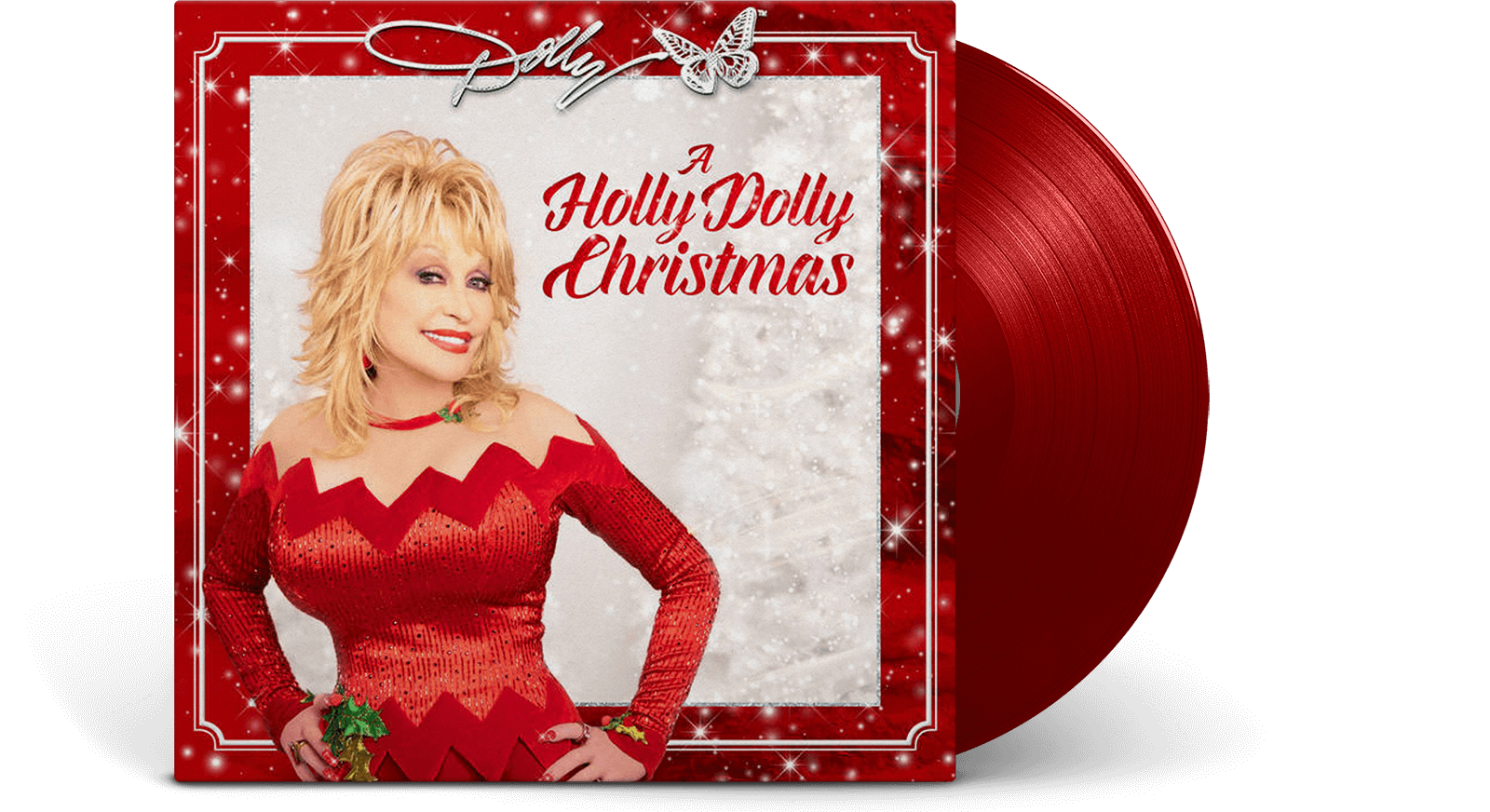 Vinyl Dolly Parton A Holly Dolly Christmas Red Vinyl The