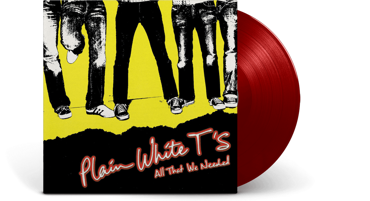 Vinyl - Plain White T&#39;s : All That We Needed (Red Vinyl) - The Record Hub