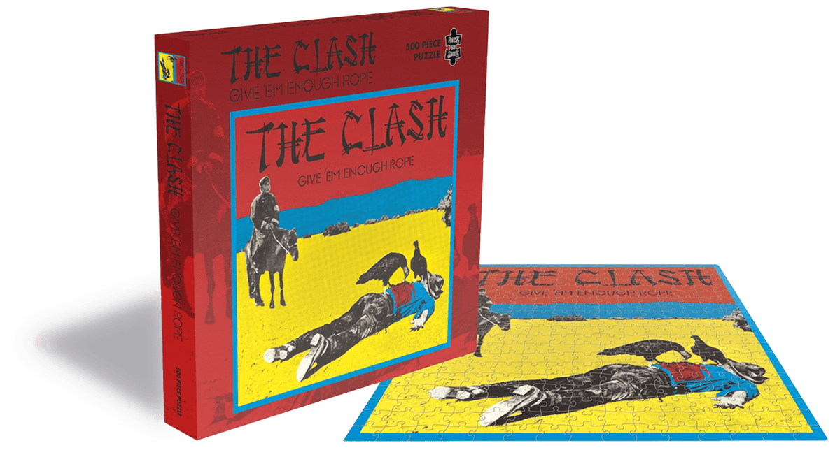 Vinyl - The Clash : Give Em Enough Rope Jigsaw - The Record Hub