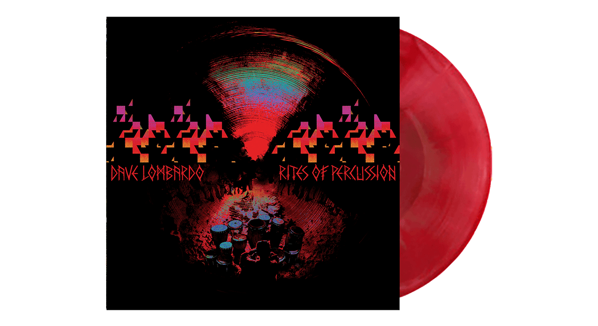 Vinyl - Dave Lombardo : Rites Of Percussion (Blood Sacrifice Vinyl) - The Record Hub