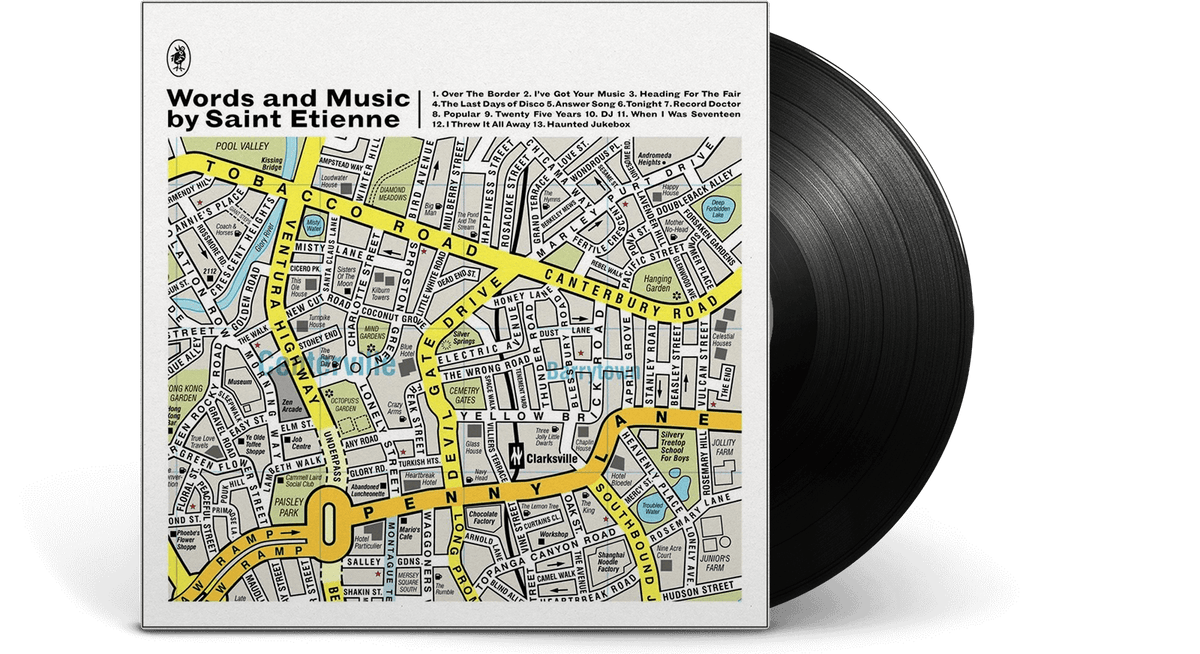 Vinyl - Saint Etienne : Words &amp; Music - The Record Hub