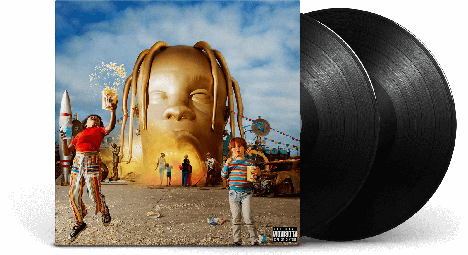 Record bundle (Pop Smoke, hot Travis Scott, and J.cole)