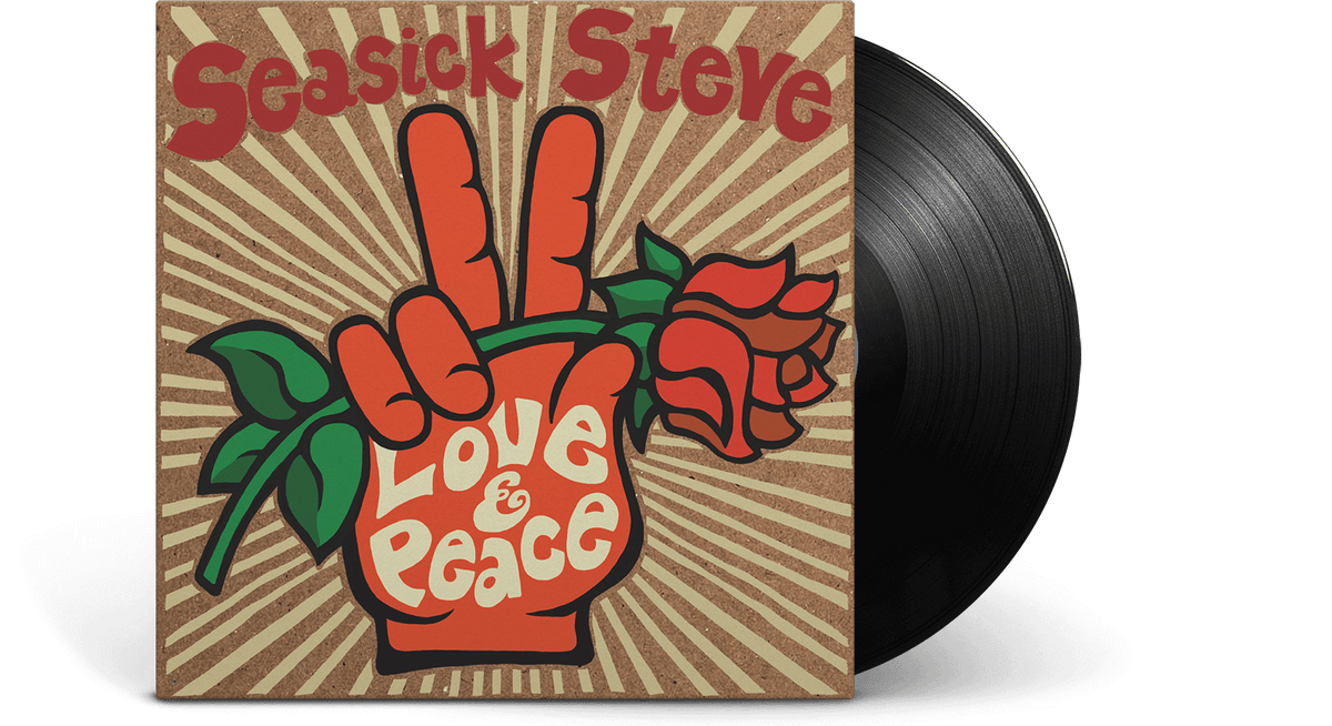 Vinyl - Seasick Steve : Love &amp; Peace - The Record Hub