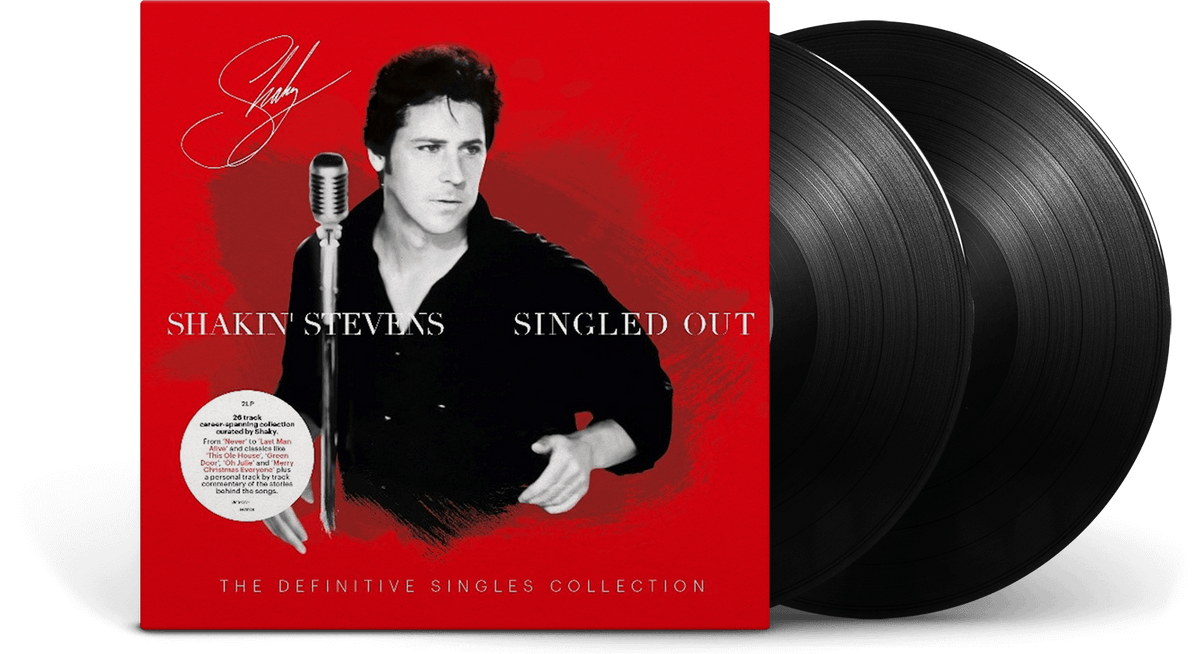 Vinyl - Shakin&#39; Stevens : Singled Out - The Definitive Shakin&#39; Stevens - The Record Hub