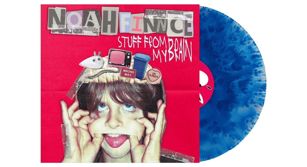 Vinyl - NOAHFINNCE : STUFF FROM MY BRAIN / MY BRAIN AFTER THERAPY (Ltd Cloudy Blue Vinyl) - The Record Hub