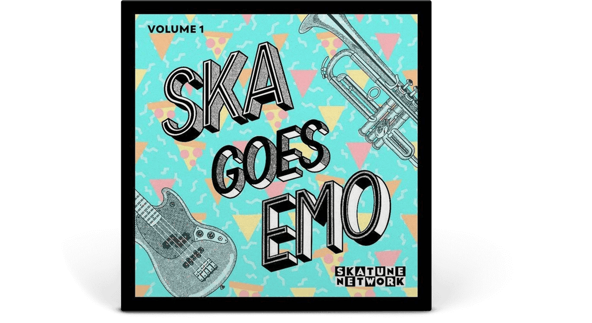 Vinyl - Ska Tune Network : Ska Goes Emo, Vol. 1 (Clear &amp; Green Galaxy Vinyl) - The Record Hub