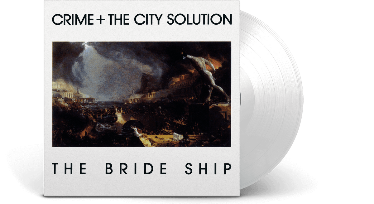 Vinyl - Crime &amp; the City Solution : The Bride Ship- (White Vinyl) - The Record Hub