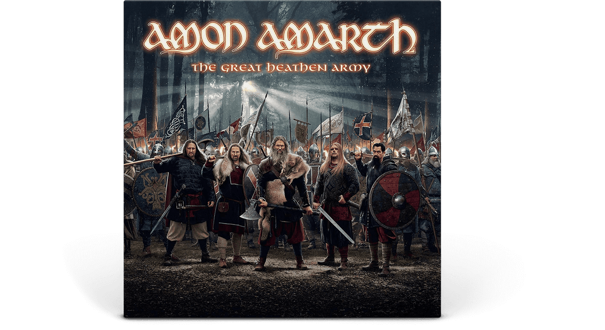 Vinyl - Amon Amarth : The Great Heathen Army (Dried Blood Red Marble) - The Record Hub