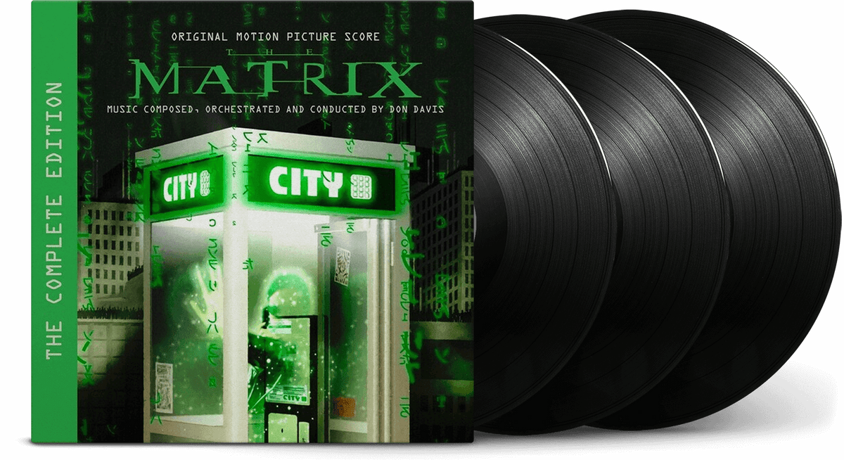 Vinyl - Don Davis : The Matrix (Ltd 3LP) - The Record Hub