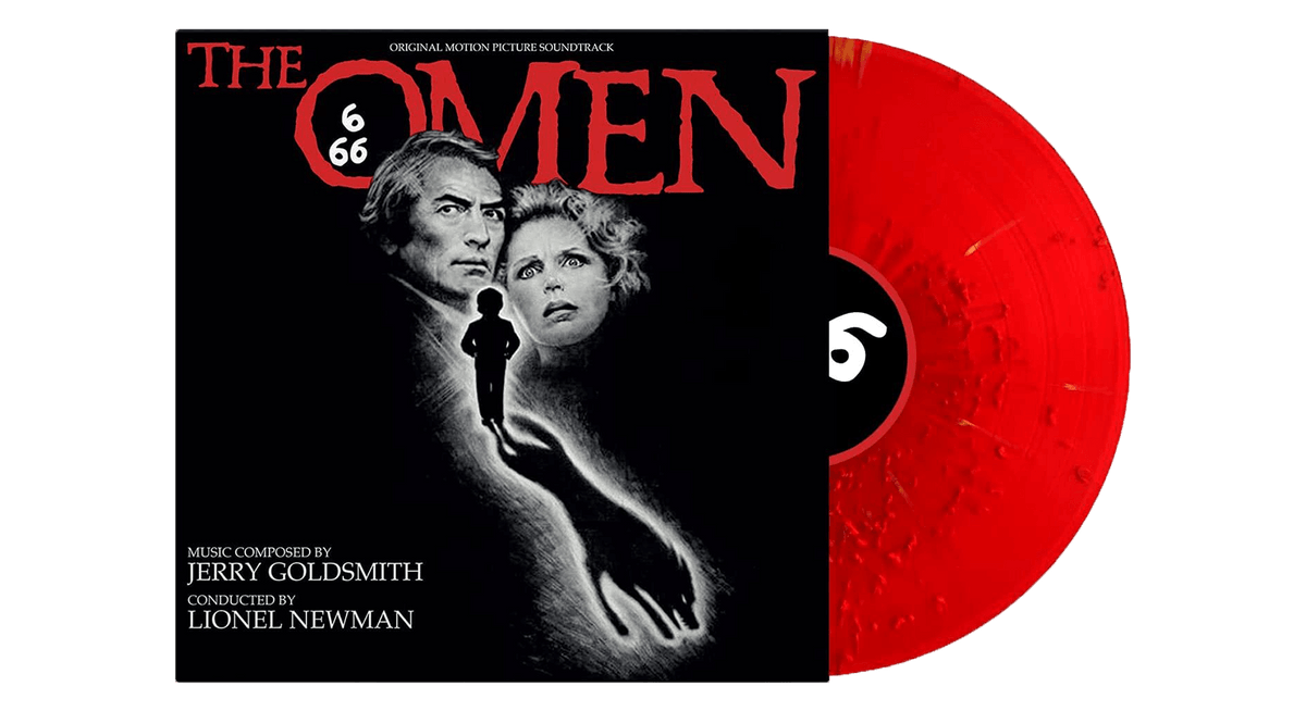 Vinyl - Jerry Goldsmith : The Omen (Ltd Splatter Vinyl) - The Record Hub