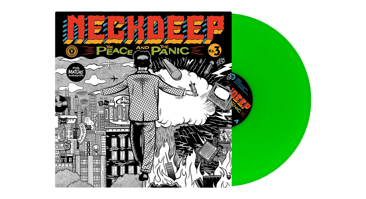 Vinyl - Neck Deep : The Peace and the Panic (Neon Green Vinyl) - The Record Hub