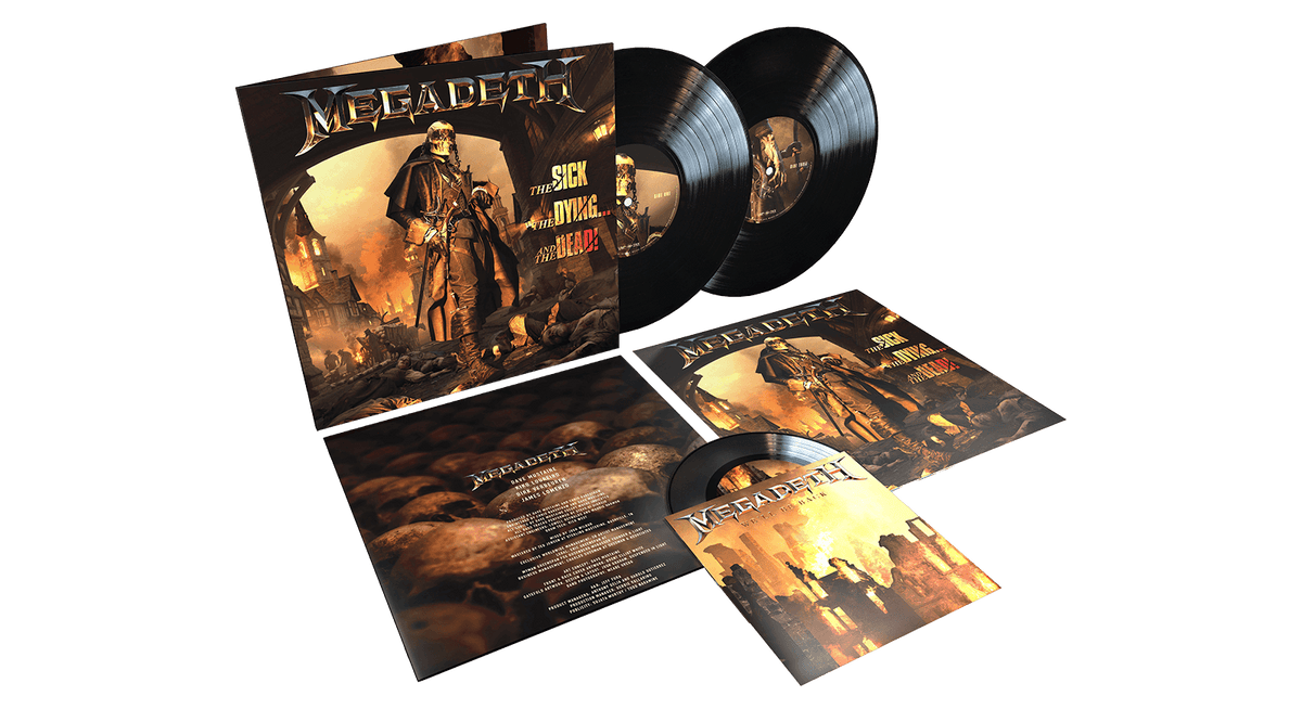 Vinyl - Megadeth : The Sick, The Dying… And The Dead! (Limited Edition Deluxe) - The Record Hub