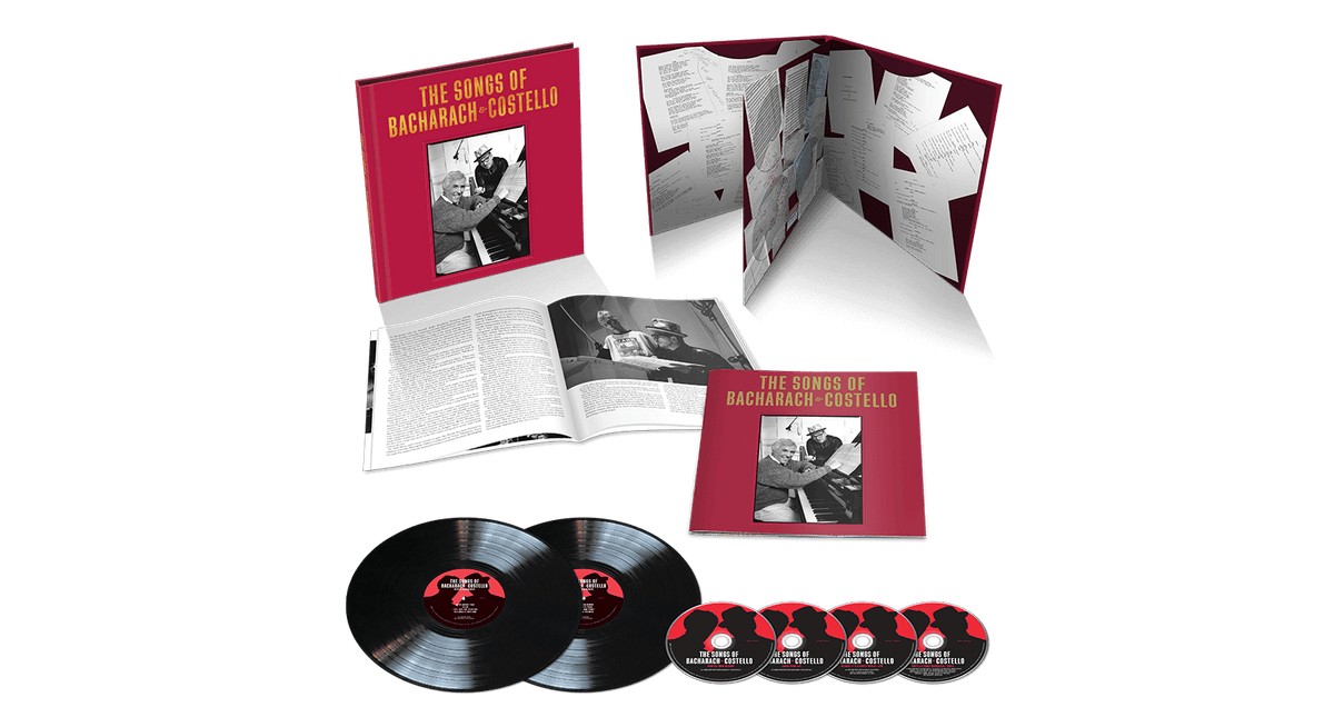 Vinyl - Elvis Costello &amp; Burt Bacharach : The Songs of Bacharach &amp; Costello (2LP + 4CD) - The Record Hub