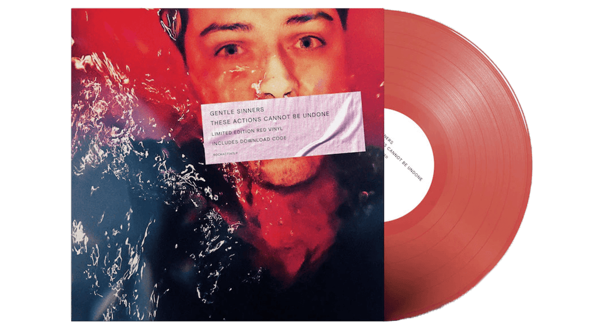 Vinyl - Gentle Sinners : These Actions Cannot Be Undone (Red Vinyl + 7&quot;) - The Record Hub