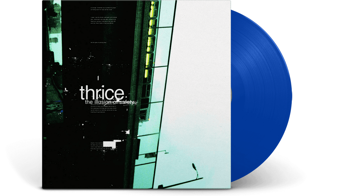 Vinyl - Thrice : The Illusion Of Safety - 20th Anniversary (Blue Vinyl) - The Record Hub