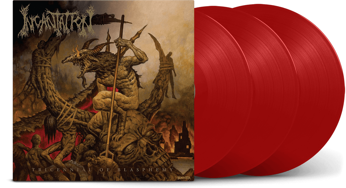 Vinyl - Incantation : Tricennial of Blasphemy (Ltd Blood Red Vinyl) - The Record Hub