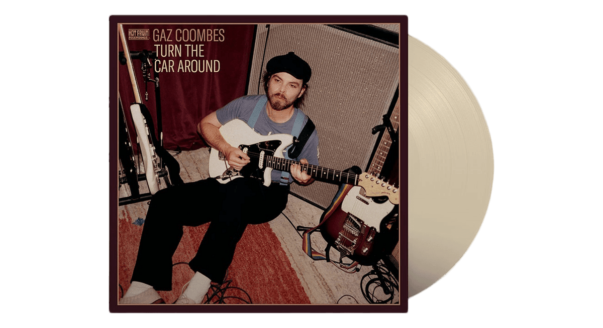 Vinyl - Gaz Coombes : Turn The Car Around (Ltd Opaque Cream Vinyl) - The Record Hub