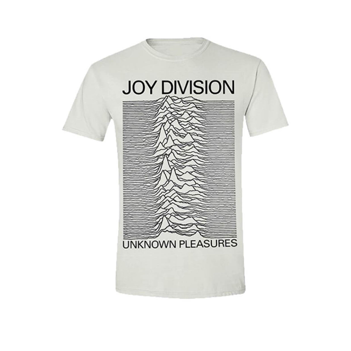 Vinyl - Joy Division : Unknown Pleasures (White) - T-Shirt - The Record Hub