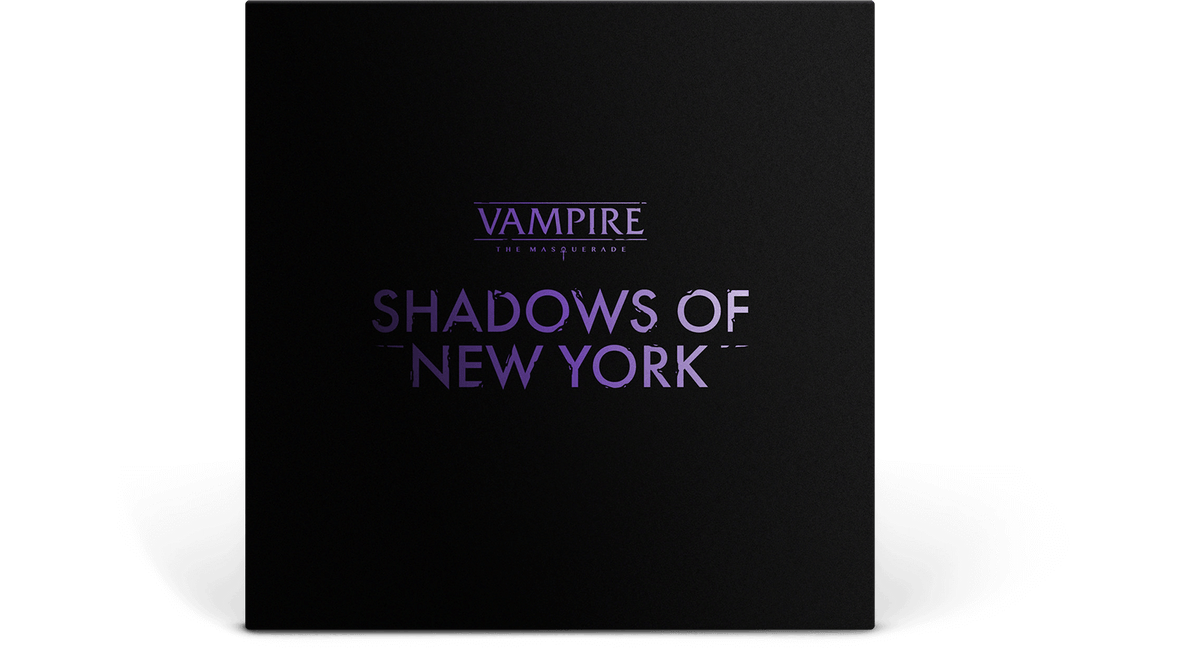 Vinyl - Resina  : Vampire: The Masquerade – Shadows of New York Soundtrack (ltd Violet Vinyl) - The Record Hub