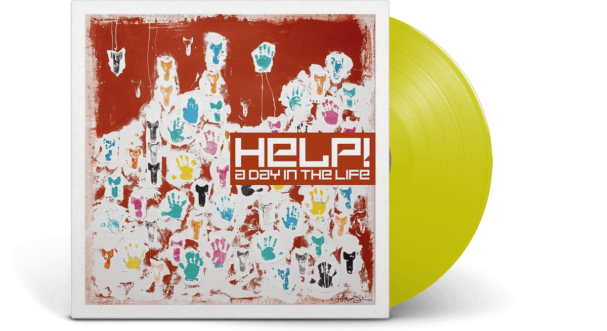 Vinyl - Various Artists : Help! A Day In The Life  (Yellow Vinyl) - The Record Hub