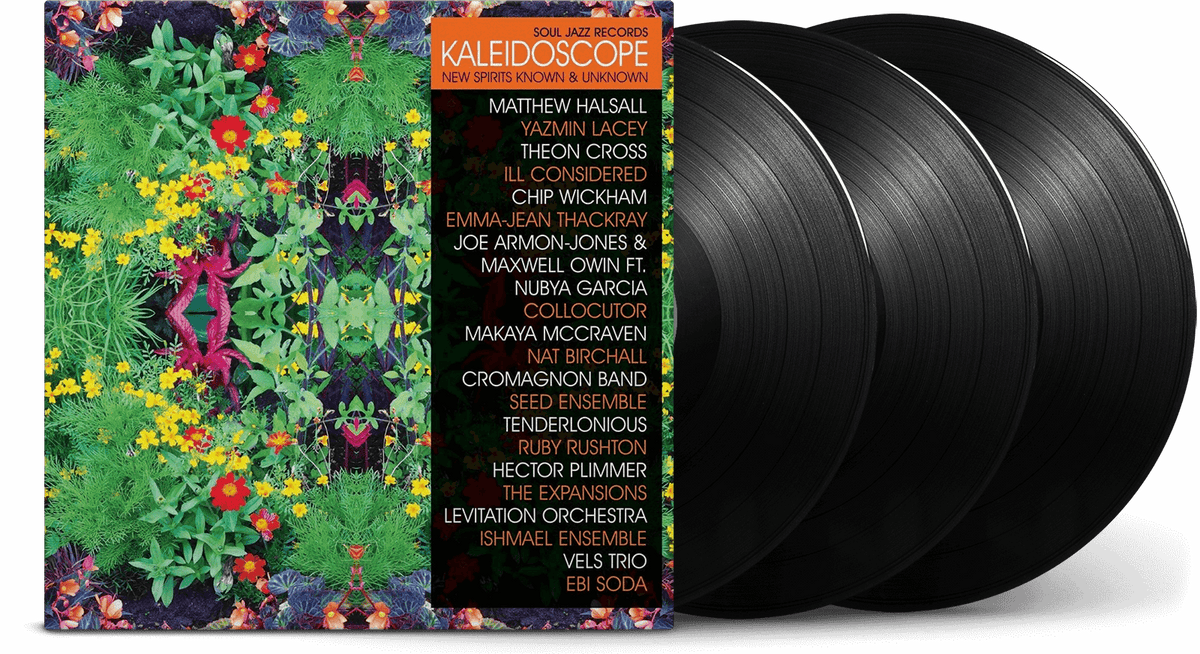 Vinyl - VA / Soul Jazz Records Presents : Soul Jazz Records presents KALEIDOSCOPE - New Spirits Known and Unknown (w/ bonus 7&quot;) - The Record Hub