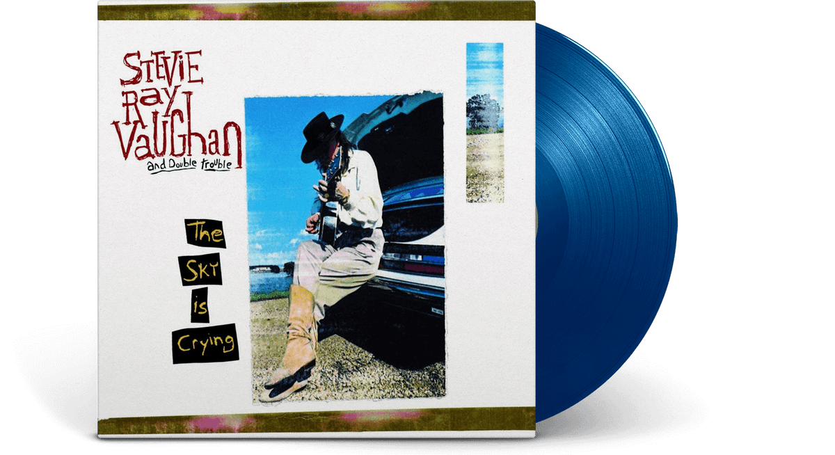 Vinyl - Stevie Ray Vaughan &amp; Double Trouble : The Sky is Crying (Blue Vinyl) - The Record Hub