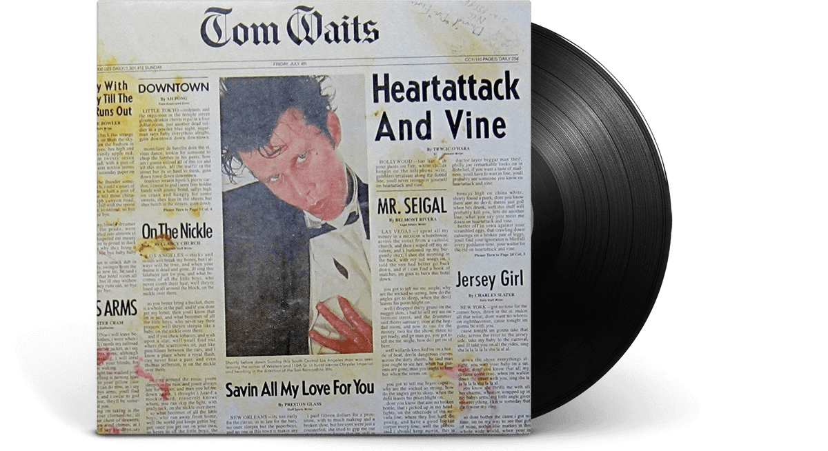 Vinyl - Tom Waits&lt;br&gt; Heartattack And Vine - The Record Hub