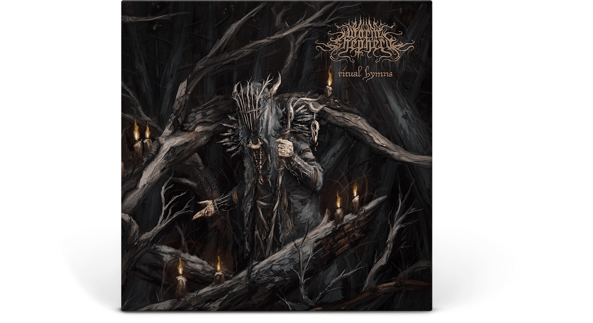 Vinyl - Worm Shepherd : Ritual Hymns / Cursed Earth (Ltd Black Splatter Vinyl) - The Record Hub