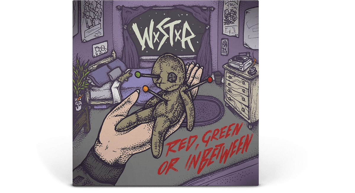 Vinyl - WSTR : Red, Green Or Inbetween (Ltd Purple/Bone Vinyl) - The Record Hub