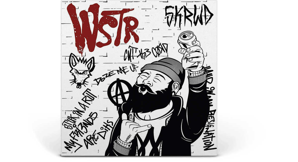 Vinyl - WSTR : SKRWD (Ltd Red/Bone Vinyl) - The Record Hub