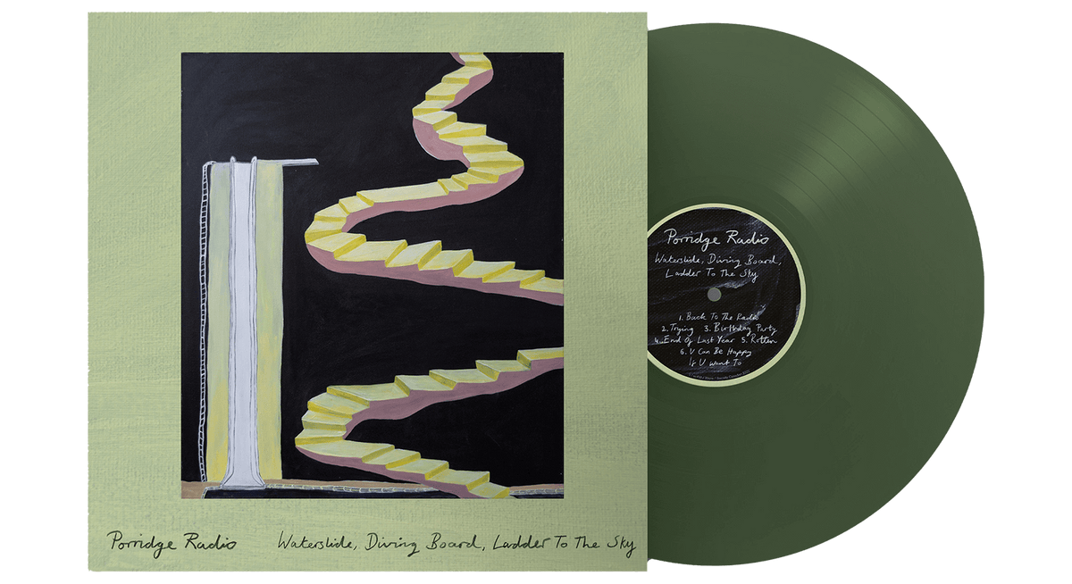 Vinyl - Porridge Radio : Waterslide, Diving Board, Ladder To The Sky (Clear Green Vinyl) - The Record Hub