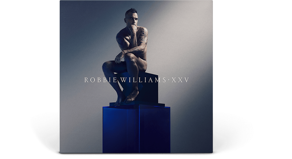 Vinyl - Robbie Williams : XXV (Ltd Clear Blue Vinyl) - The Record Hub