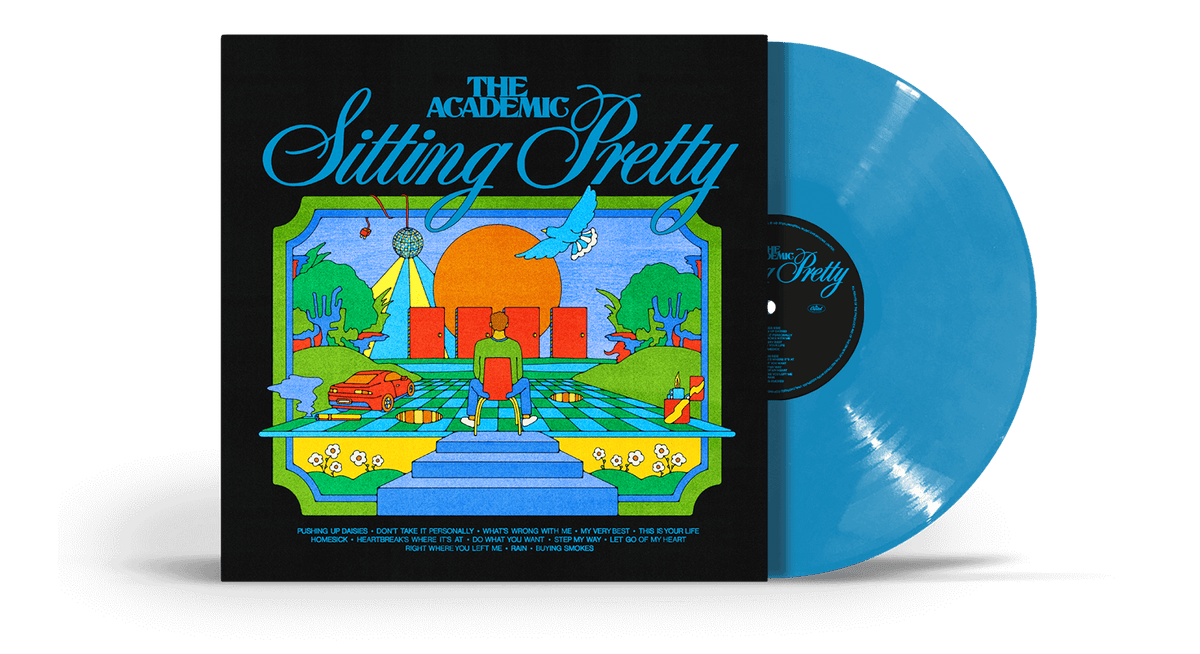 Vinyl - The Academic : Sitting Pretty (Ltd Sky Blue Vinyl)(Exclusive to TRH In Ireland) - The Record Hub