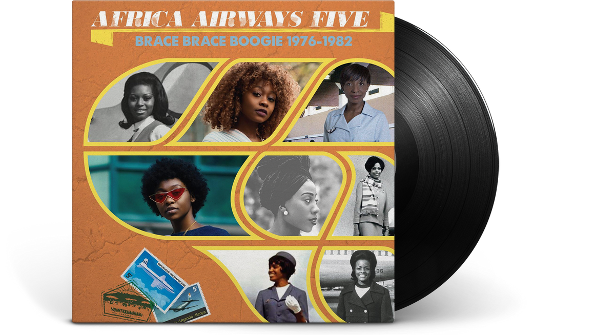 Vinyl - Various Artists : Africa Airways Five (Brace Brace Boogie 1976 - 1982) - The Record Hub