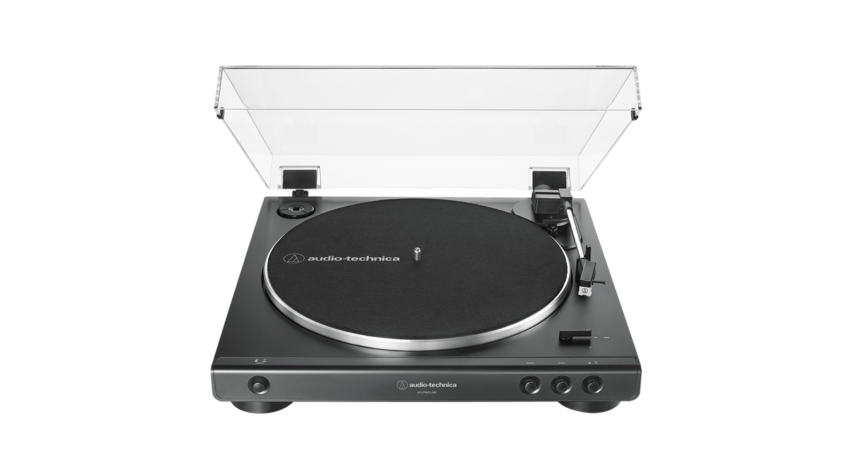 Vinyl - Audio-Technica : AT-LP60XBKUSB Turntable - The Record Hub