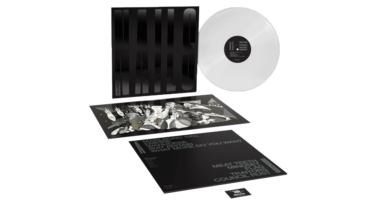 Vinyl - Benefits : Nails (White Vinyl) - The Record Hub