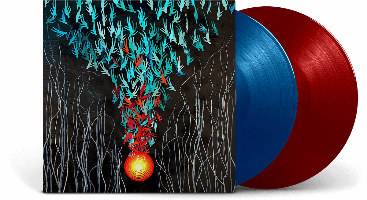 Vinyl - Bright Eyes : Down in the Weeds, Where the World Once Was [Indies only blue/red vinyl] - The Record Hub