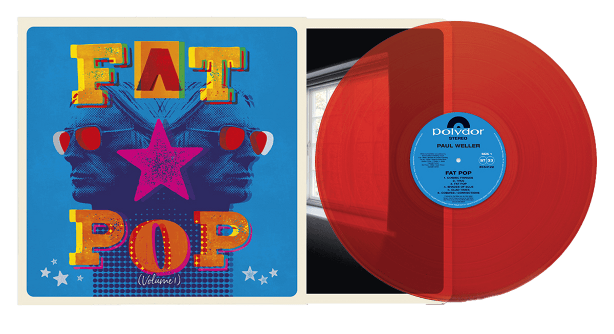 Vinyl - Paul Weller : Fat Pop (Ltd Red Vinyl) - The Record Hub