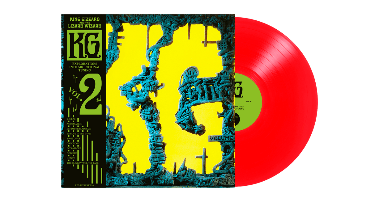 Vinyl - King Gizzard &amp; The Lizard Ward : K.G. (Red Vinyl) - The Record Hub