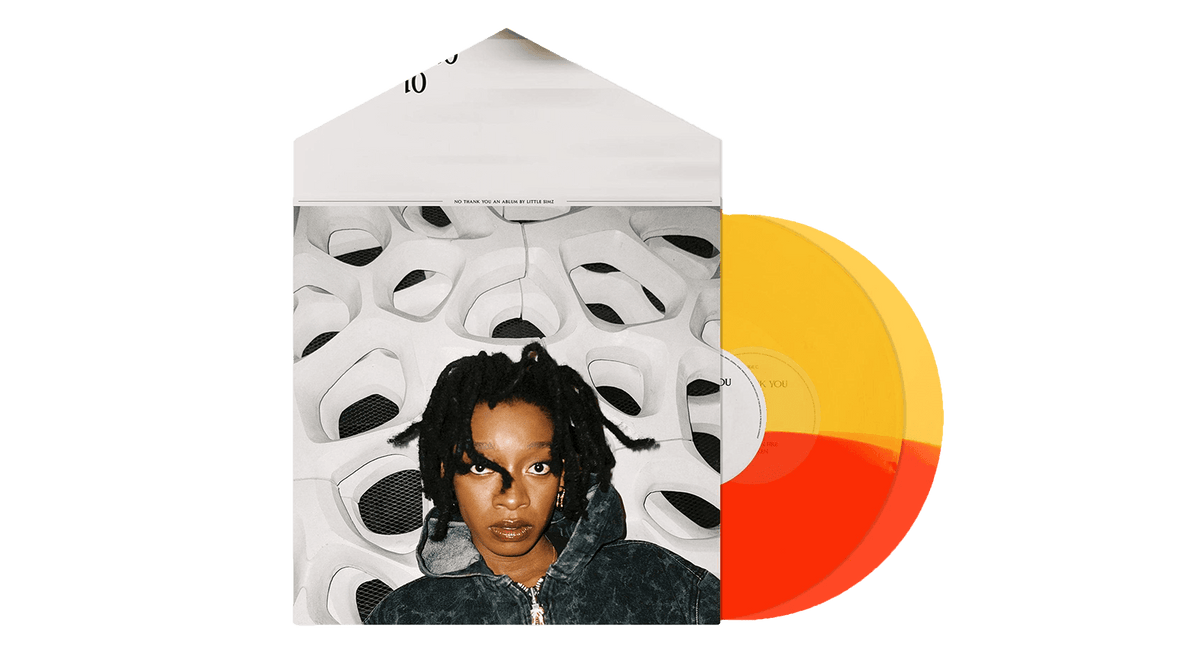 Vinyl - Little Simz : No Thank You (Ltd Red &amp; Yellow Vinyl) - The Record Hub