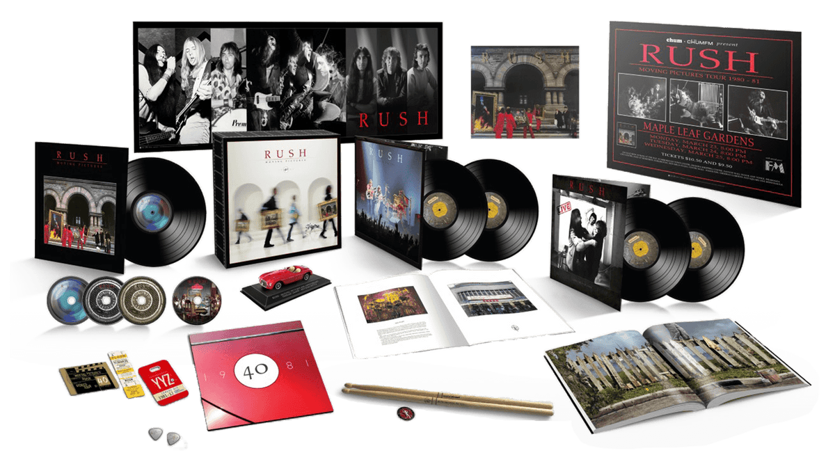Vinyl - Rush : Moving Pictures (Super Deluxe 40th Anniversary Edition) - The Record Hub