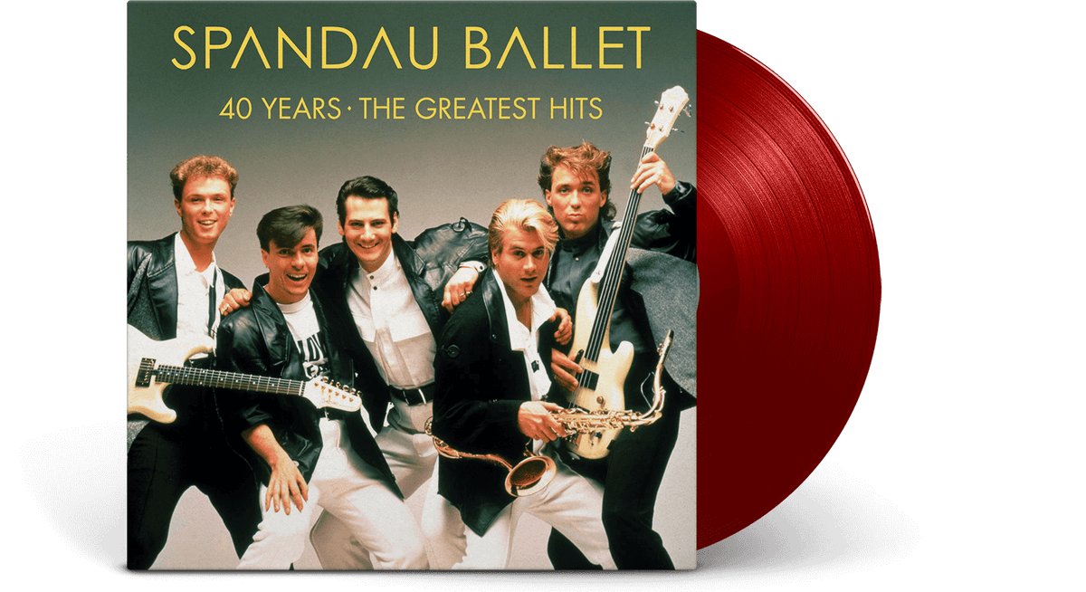Vinyl - Spandau Ballet : 40 Years - The Greatest Hits (Red Vinyl) - The Record Hub