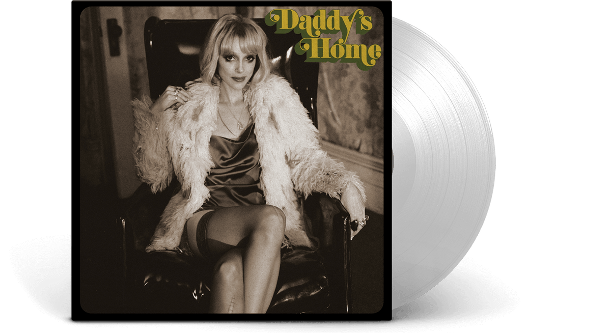Vinyl - St Vincent : Daddy&#39;s Home (Ltd Transparent White Vinyl) - The Record Hub